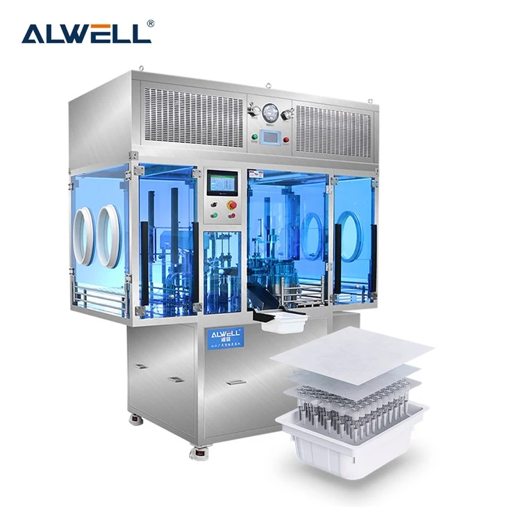 Máy chiết rót Pfs hoàn toàn tự động ALWELL trong chất lỏng đóng chai